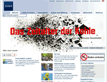 Tablet Screenshot of essen.de
