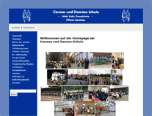 Tablet Screenshot of cosmas-und-damian-schule.essen.de