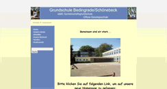 Desktop Screenshot of gs-bedingrade-schoenebeck.essen.de