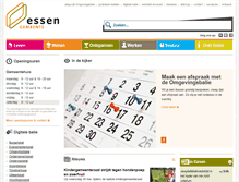 Tablet Screenshot of essen.be