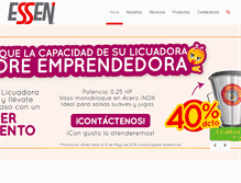 Tablet Screenshot of essen.com.co