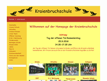 Tablet Screenshot of kraienbruchschule.essen.de