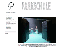 Tablet Screenshot of parkschule.essen.de