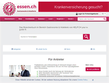 Tablet Screenshot of essen.ch